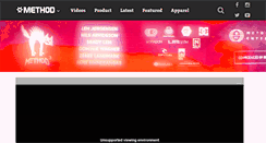 Desktop Screenshot of methodmag.com